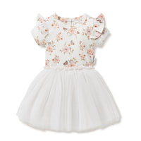 Baby Girl & Toddler Floral Butterfly Garden Tutu Party Dress Tulle