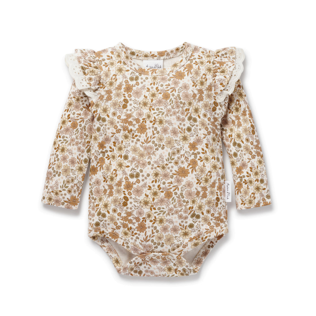 Bailey Floral Flutter Onesie
