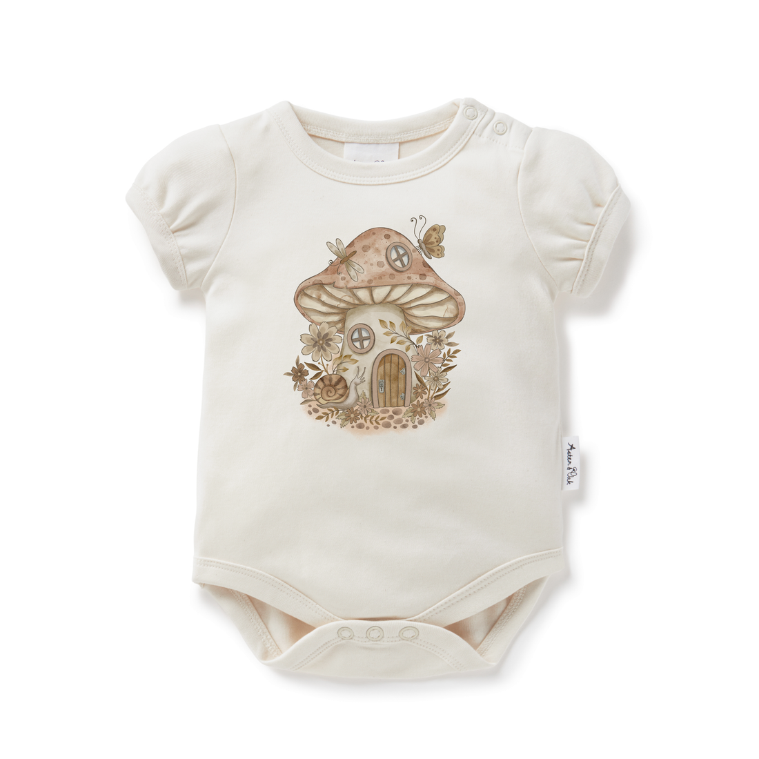 Mushroom Print Onesie