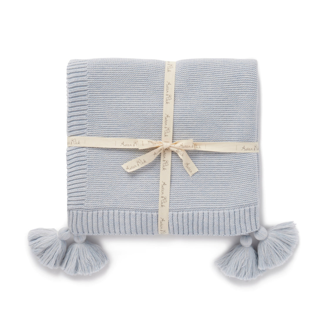 Blue Marle Chunky Knit Blanket