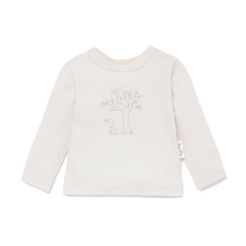 Baby & Toddler Ribbed Easter Bunny Luxe Print Rib Top
