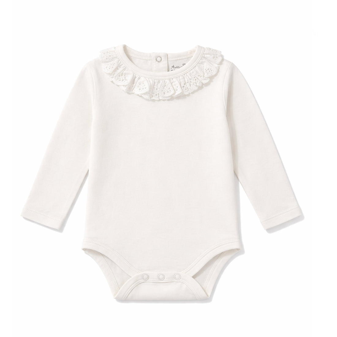 Coconut Ruffle Onesie