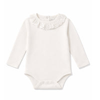 Coconut Ruffle Onesie