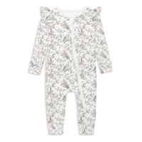 Barn Owl Zip Romper