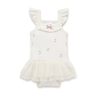 Cherry Tutu Singlet Onesie