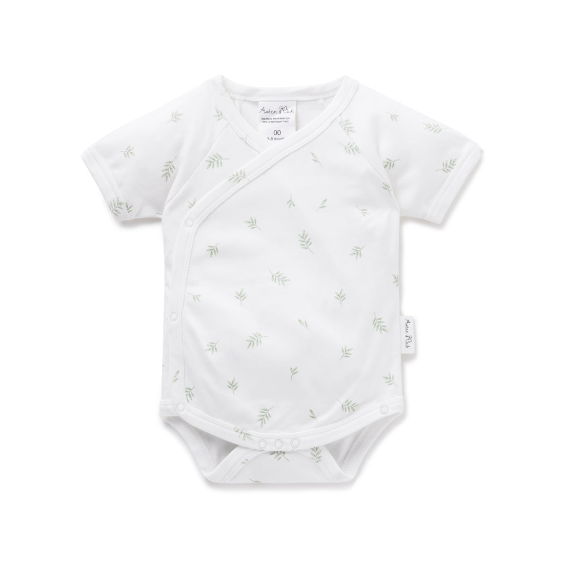 Little Leaf Kimono Bodysuit