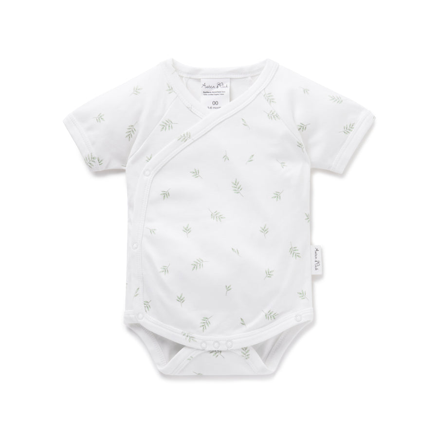 Little Leaf Kimono Bodysuit