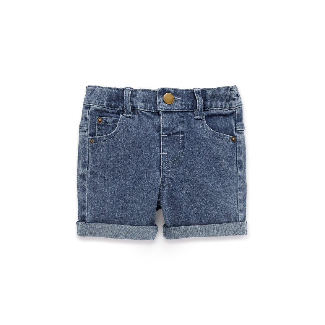 Dark Denim Shorts
