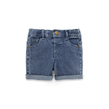 Dark Denim Shorts