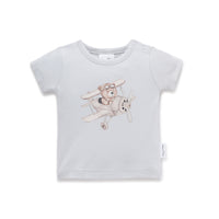 Flying Oli Bear Print Tee