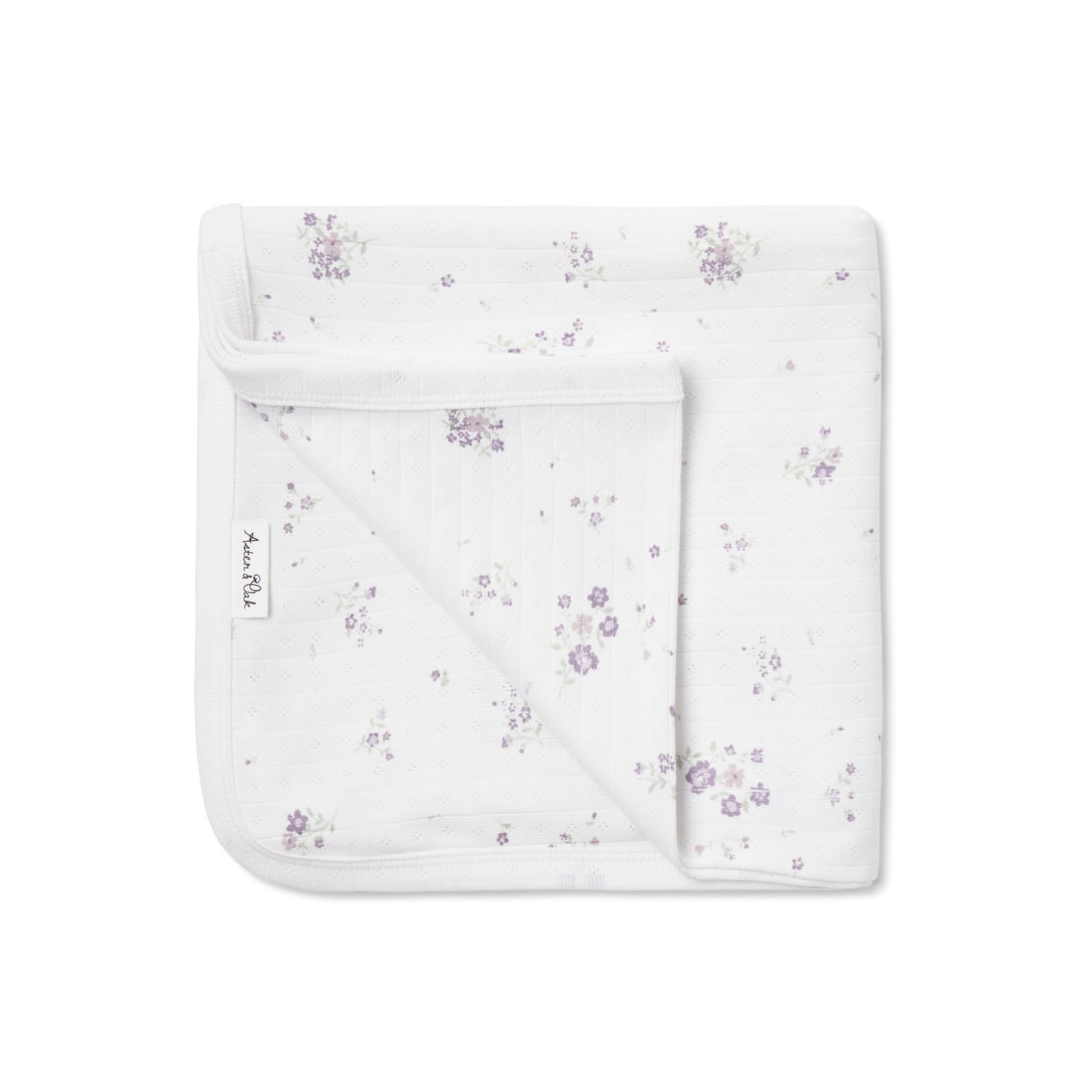 Baby Girls White Flower Grace Floral Baby Wrap Swaddle