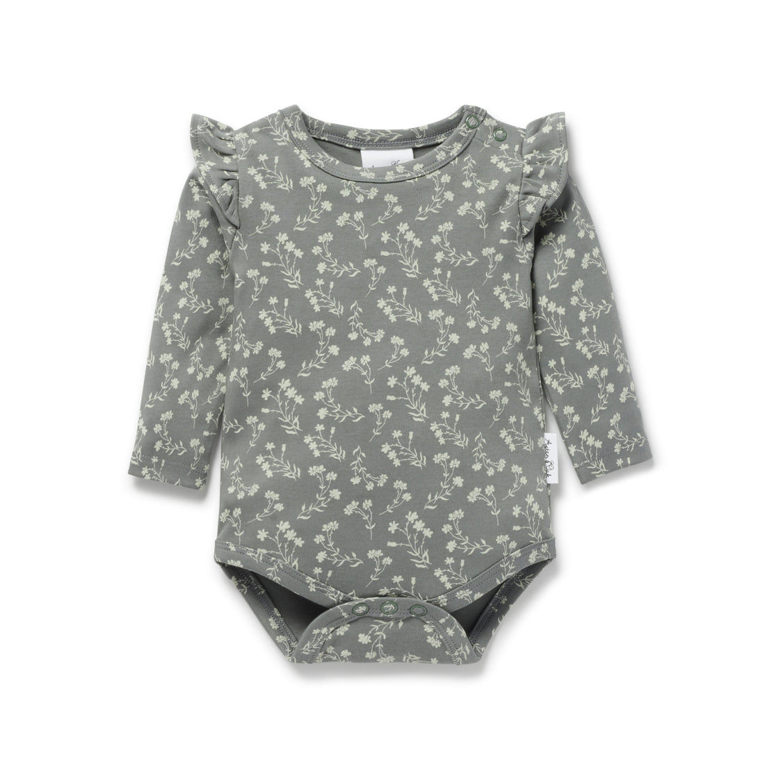 Mia Floral Flutter Onesie