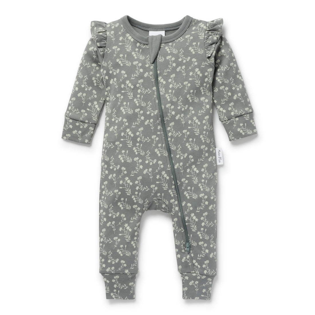Mia Floral Zip Romper