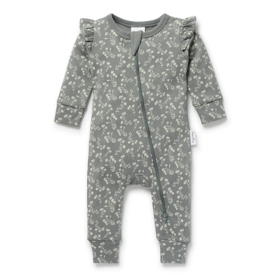 Mia Floral Zip Romper