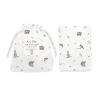 Native Animals Cot Sheet