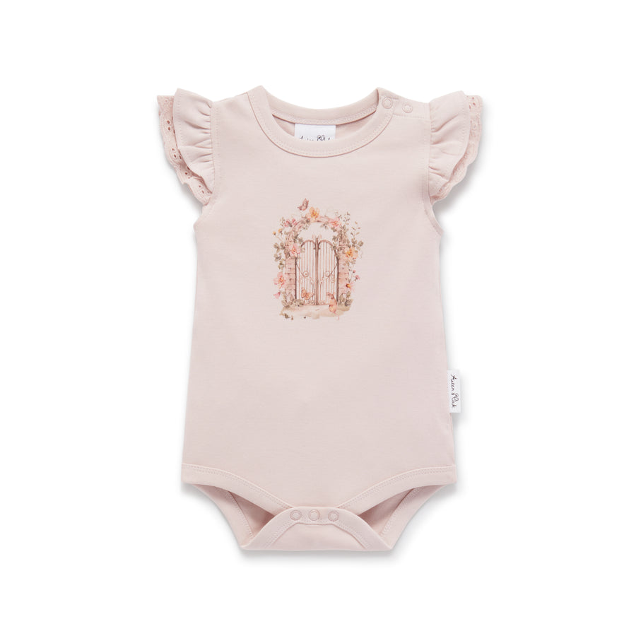 Secret Garden Print Onesie