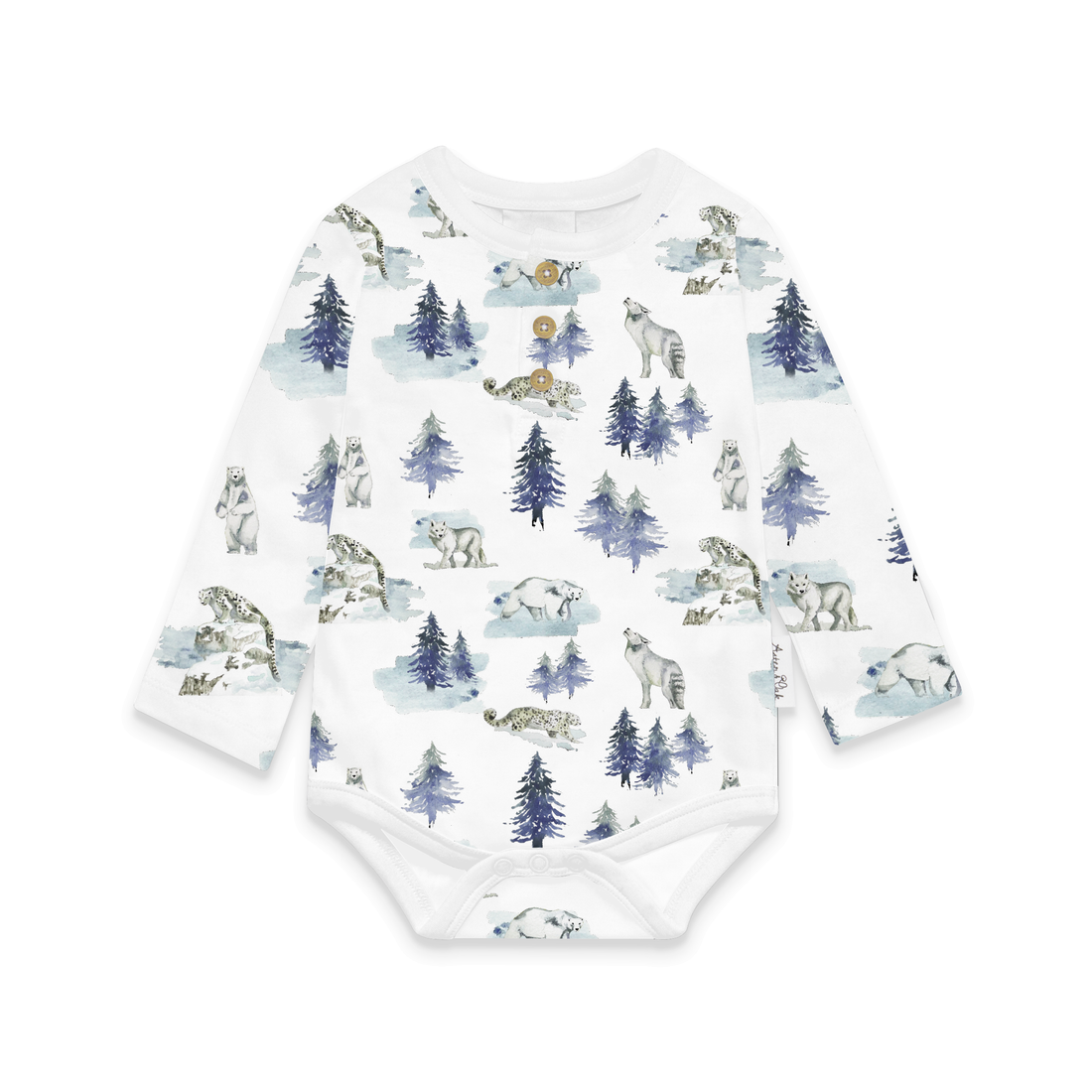 Snow Animals Onesie