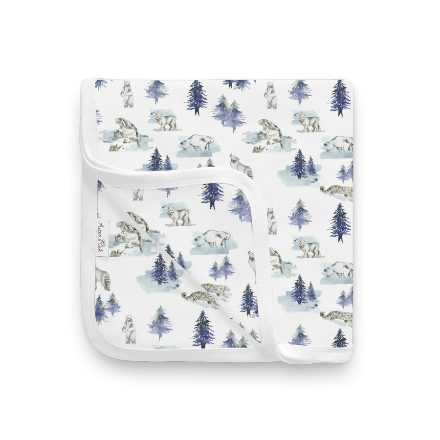 Snow Animals Baby Wrap