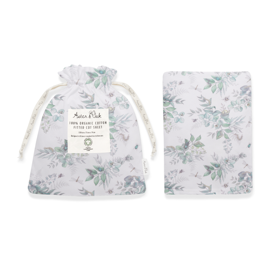 Snuggle Bug Cot Sheet