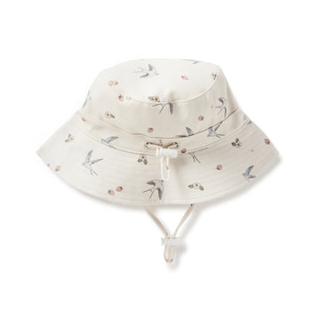 Baby & Toddler Summer Bird Swallow Bucket Hat Girls