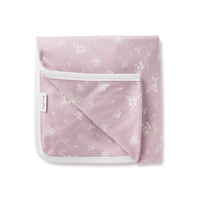 Newborn Baby Pink Flower Willow Floral Baby Wrap Blanket