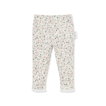Baby Girls Lace Crotchet Winter Floral Leggings