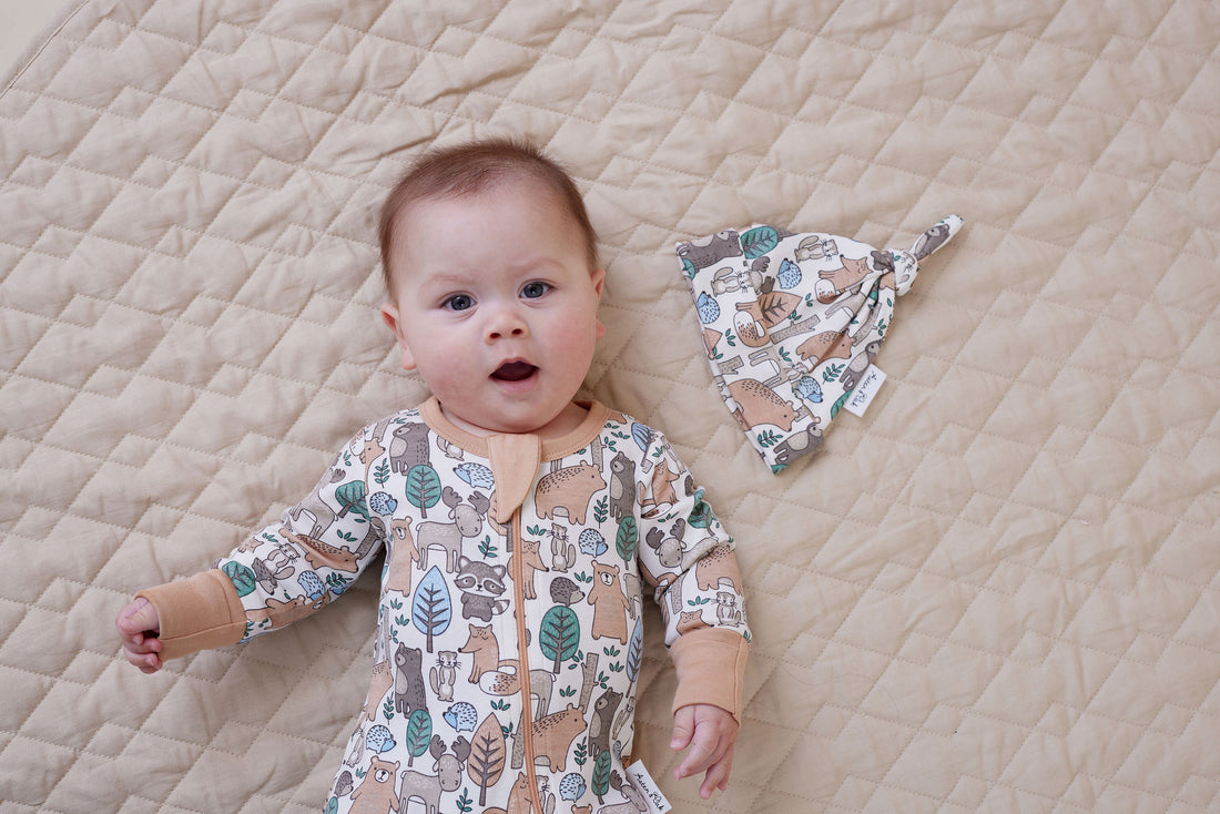Noah Woodland Zip Romper
