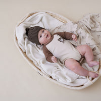 Byron Bear Raglan Onesie