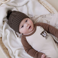 Espresso Knit Beanie