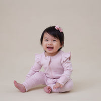 Lilly Bow Zip Romper