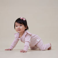 Lilly Bow Zip Romper