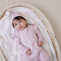 Lilly Bow Zip Romper