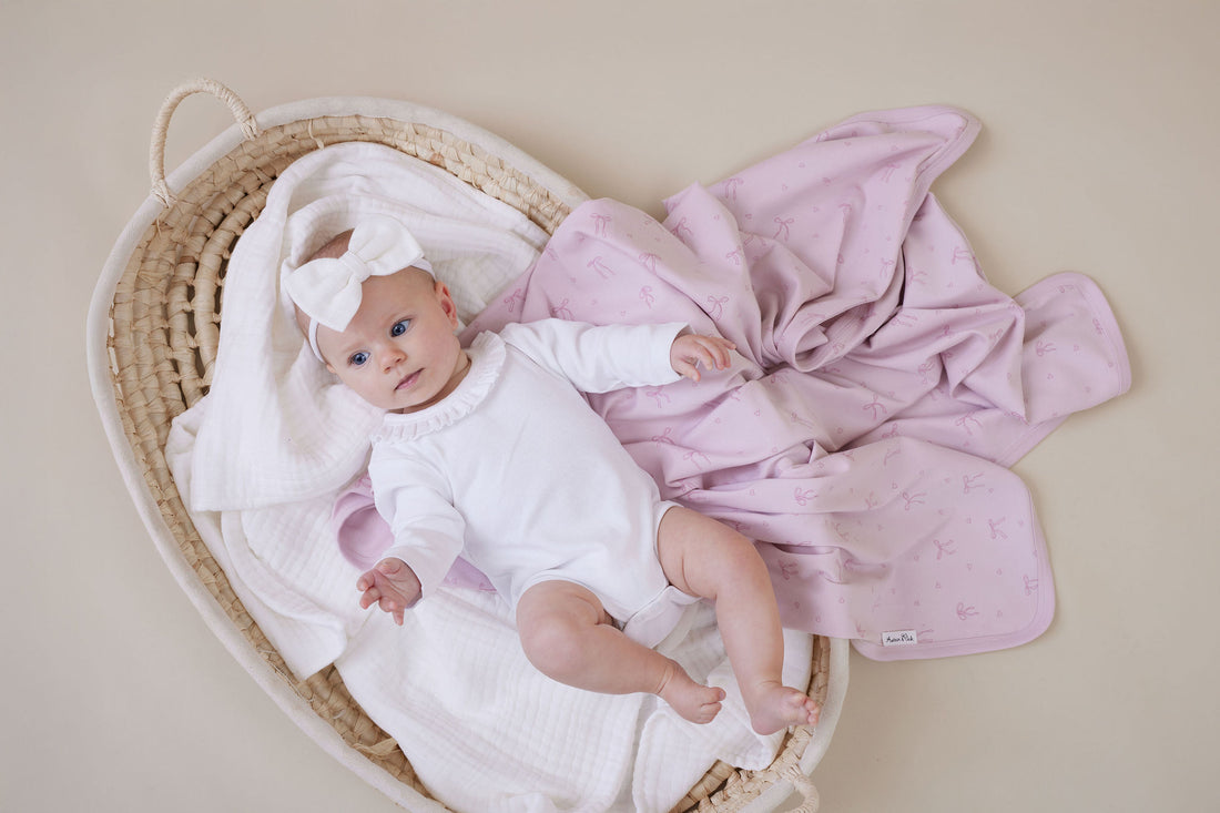 Lilly Bow Baby Wrap