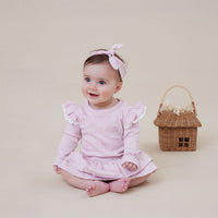 Lilly Bow Dress Onesie