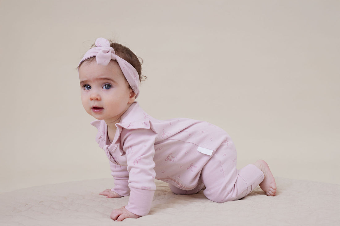 Lilly Bow Zip Romper