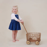 Bow Denim Pini Dress