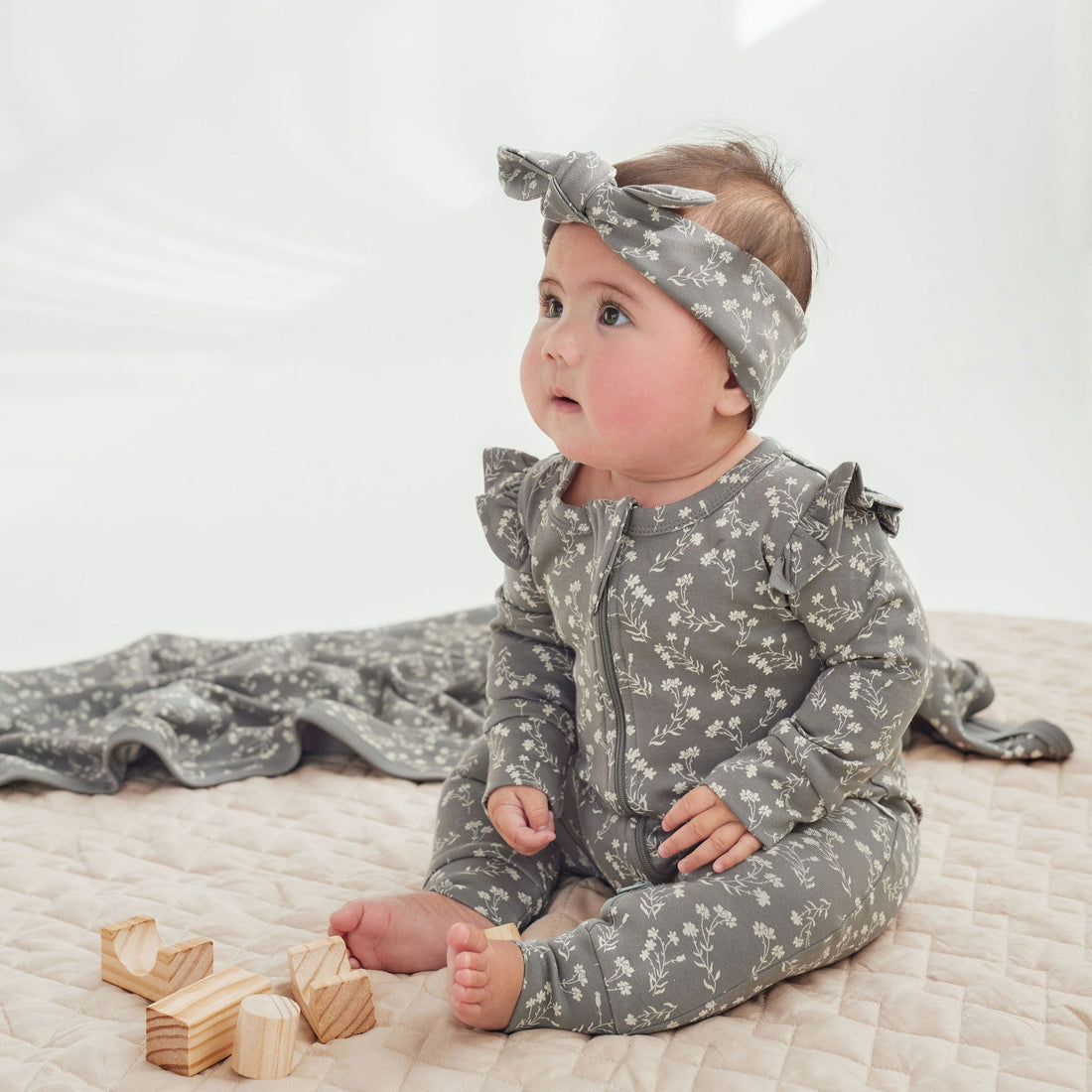 Mia Floral Baby Wrap