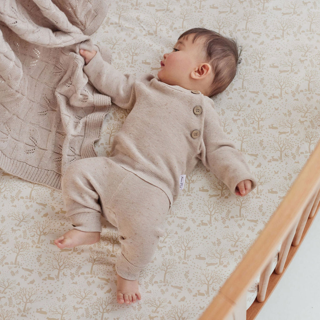 Sand Fleck Knit Pants