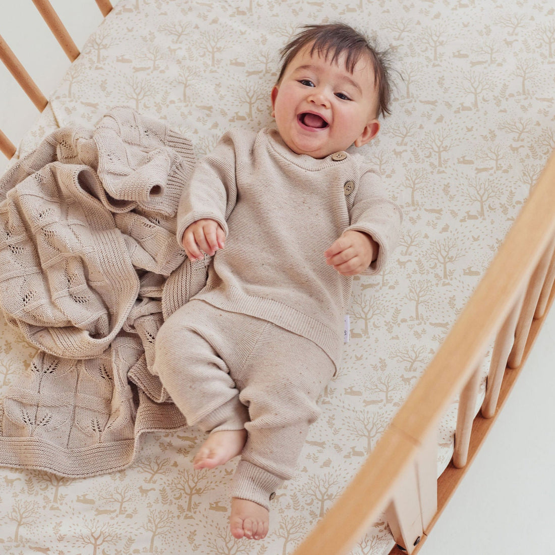 Sand Fleck Knit Pants