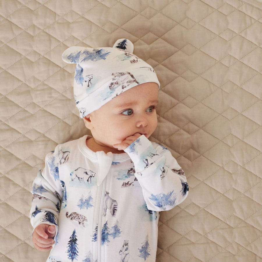 Snow Animals Bear Hat