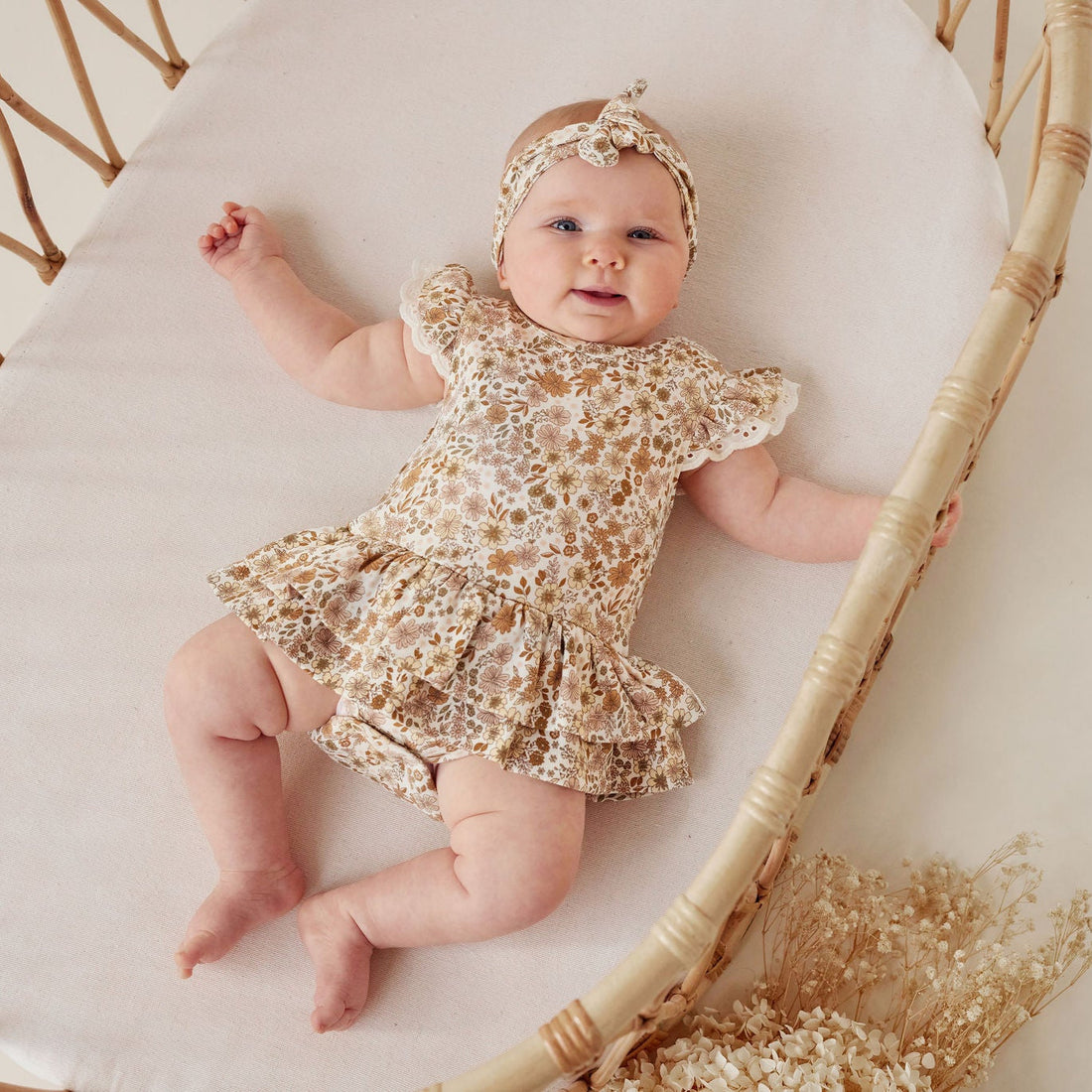 Bailey Floral Dress Onesie