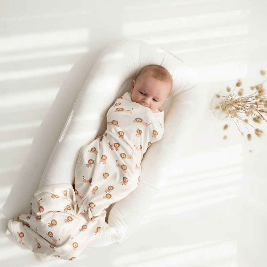 Newborn Baby Swaddle Little Lion Baby Wrap Blanket