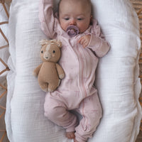 Lilly Bow Zip Romper