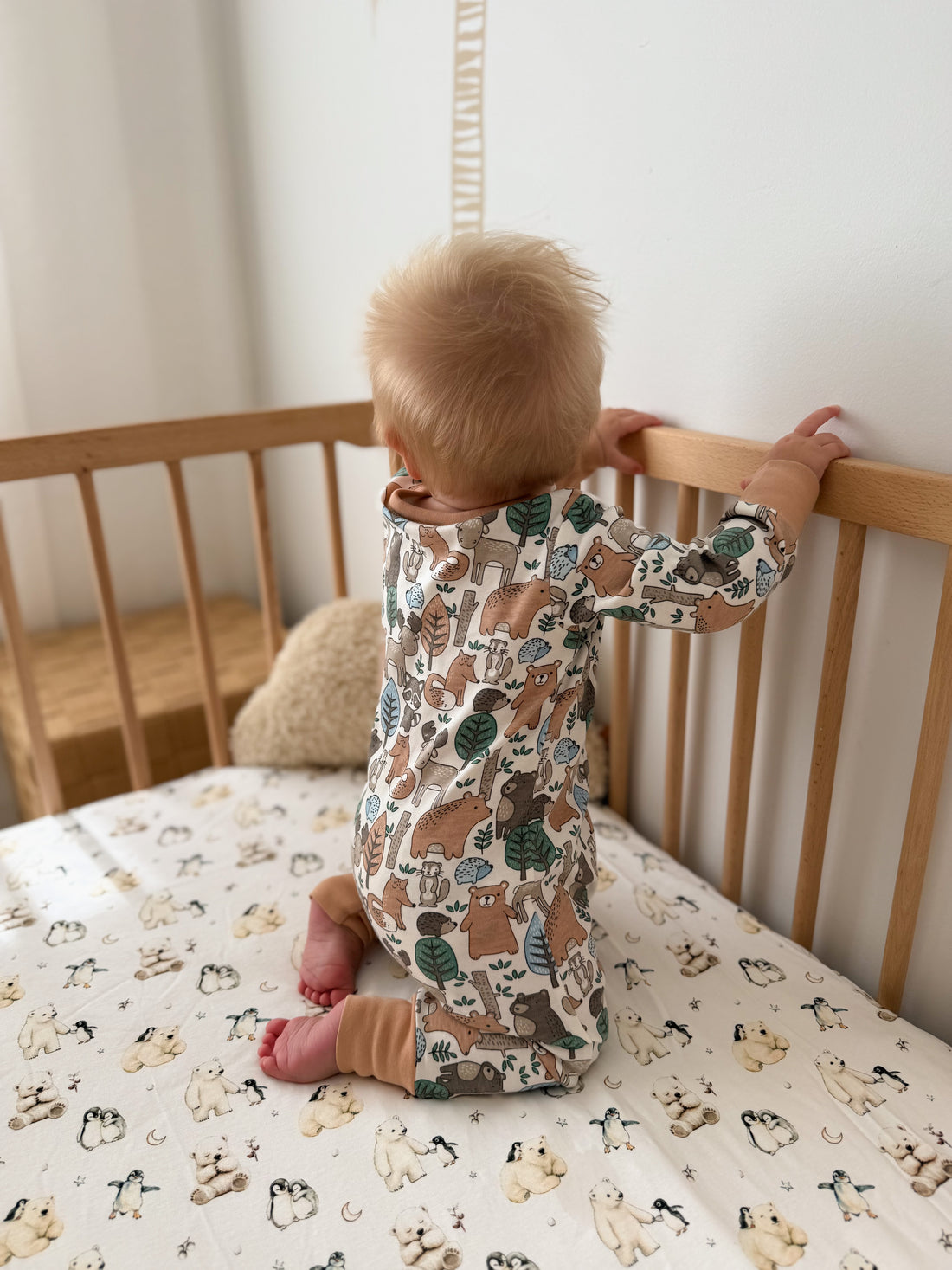 Noah Woodland Zip Romper