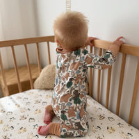 Noah Woodland Zip Romper
