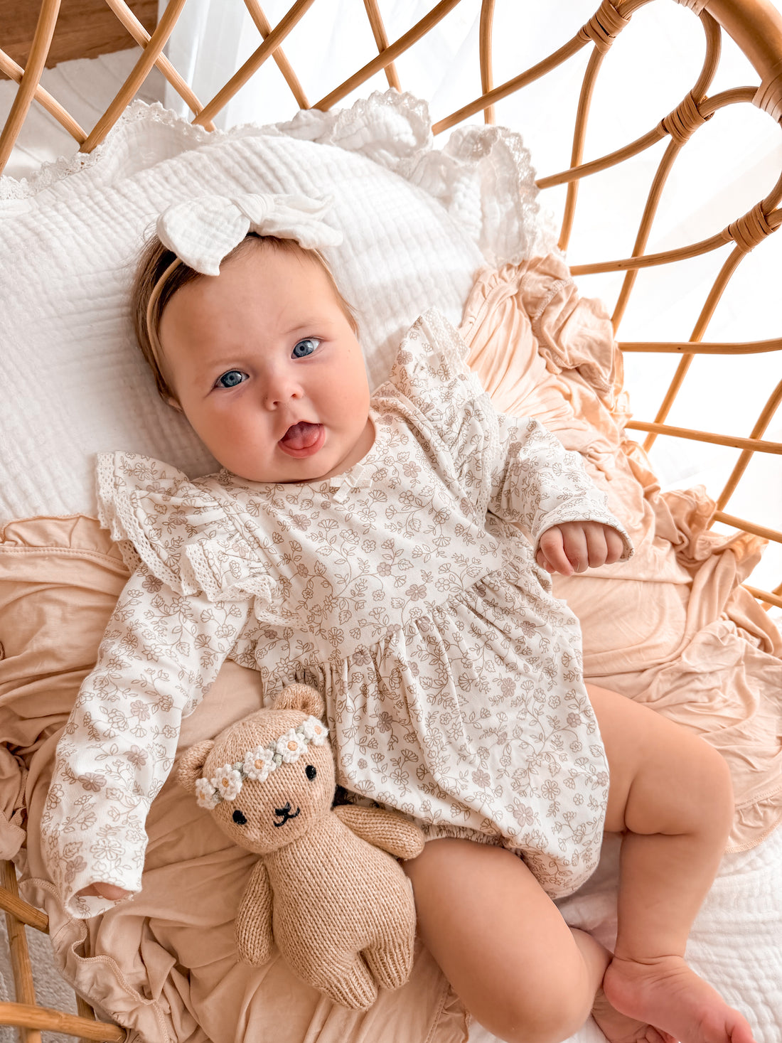 Pippy Floral Bubble Romper