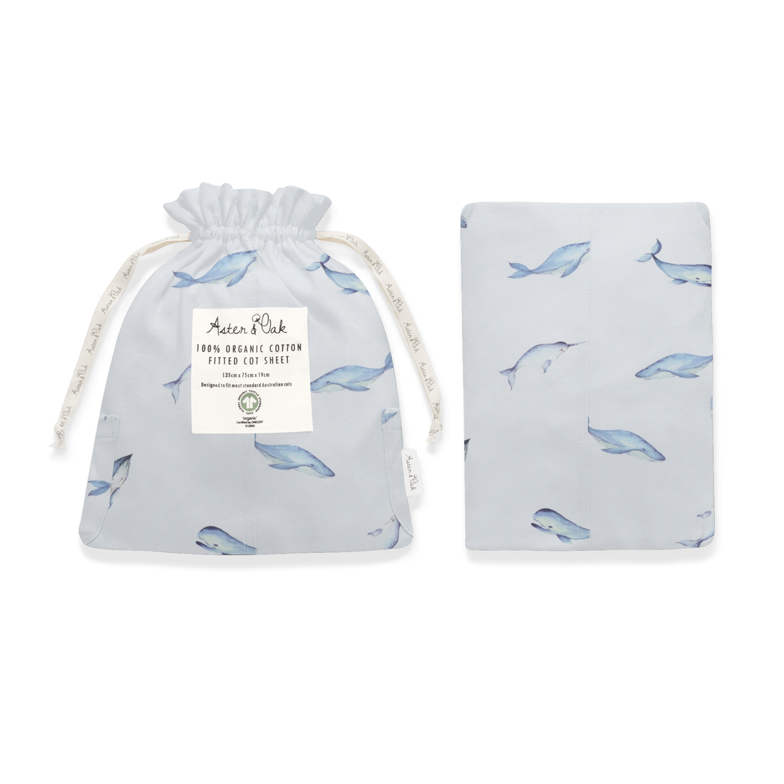 Under The Sea Cot Sheet