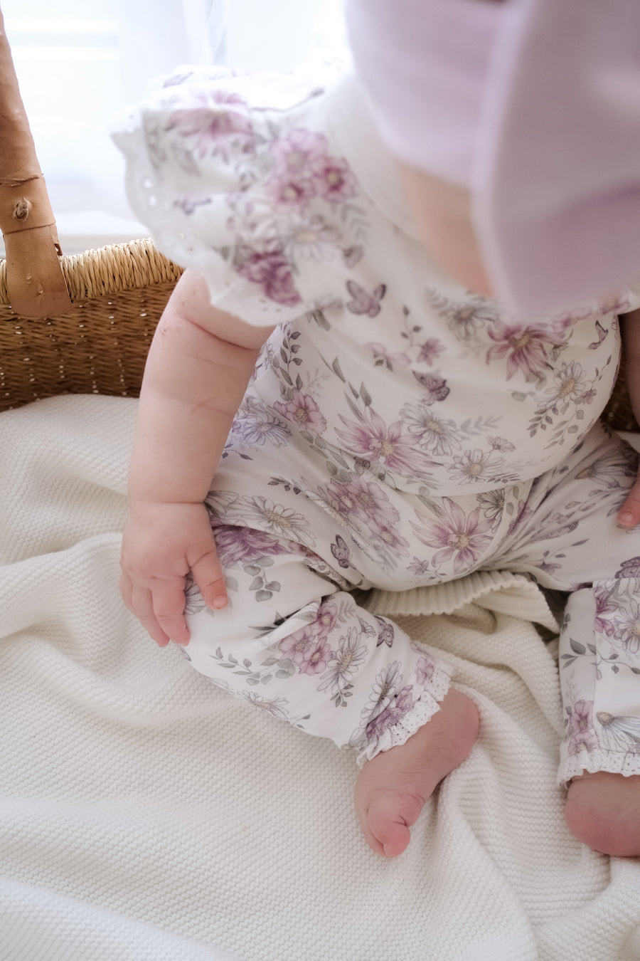 Daisy Floral AOP Onesie