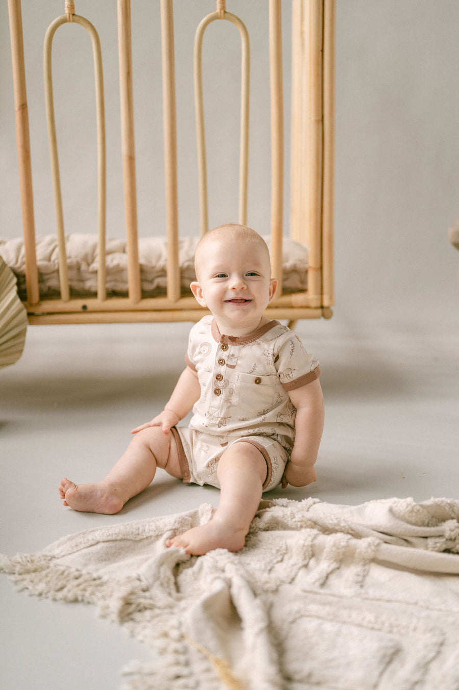 Safari Adventure Henley Romper