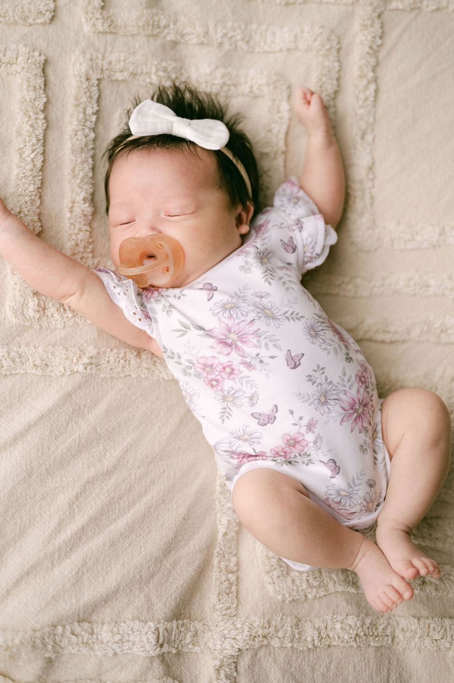 Daisy Floral AOP Onesie